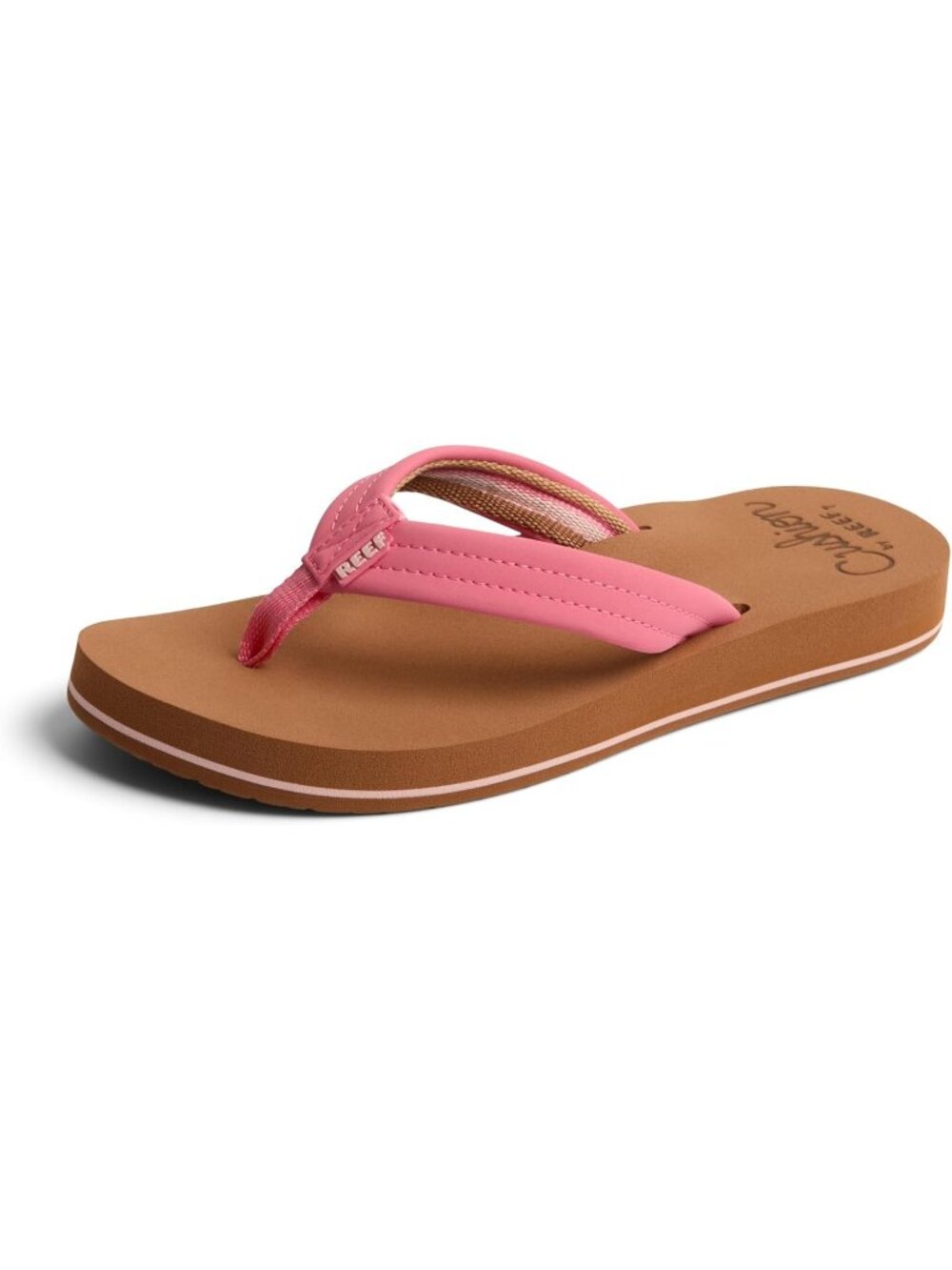Women's Pink Cushion Breeze Flip Flop Sandals Sunrise comfortable Casual